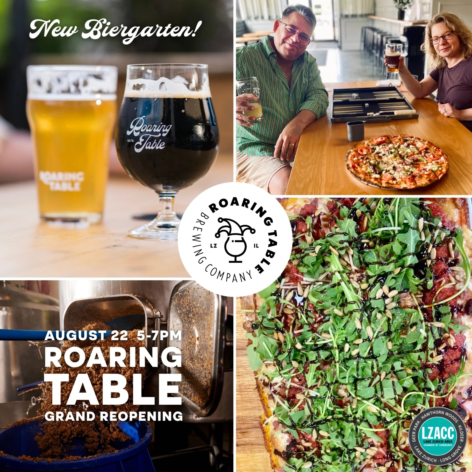 Roaring Tables Grand Re-Opening Celebration!